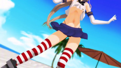 Shimakaze - Shake It [MMD R18] raWfOdoG