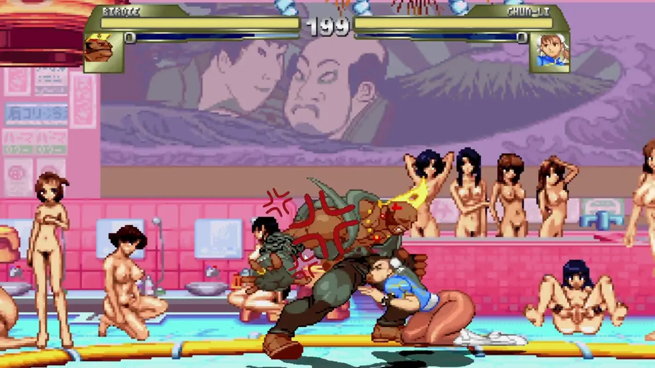 Chun-Li vs Birdie (RyonaHD) MUGEN