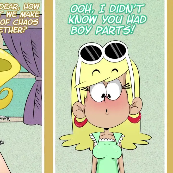 Commission Eris X Leni Loud House Billy And Mandy Futa Comic Dub