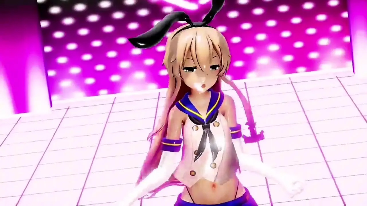 Shimakaze & Girls - Gokuraku Joudo [MMD R15] RubyMMD