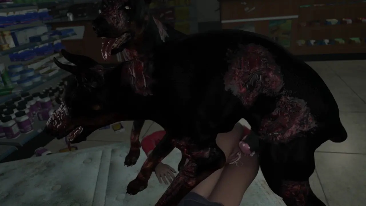 (New Angle 8)-Claire X Z-Dogs-[DarktronickSFM]