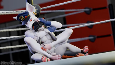 Officer Flint Dominates In The Fight