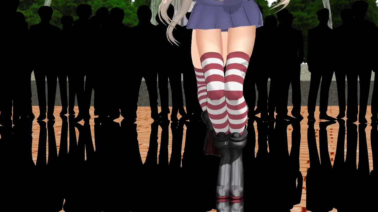 Shimakaze x4 - Suki! Yuki! Maji Magic! [MMD R18] RubyMMD