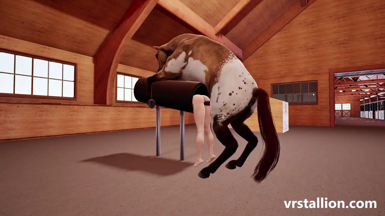 Stuck Inside Horse Breeding Mount