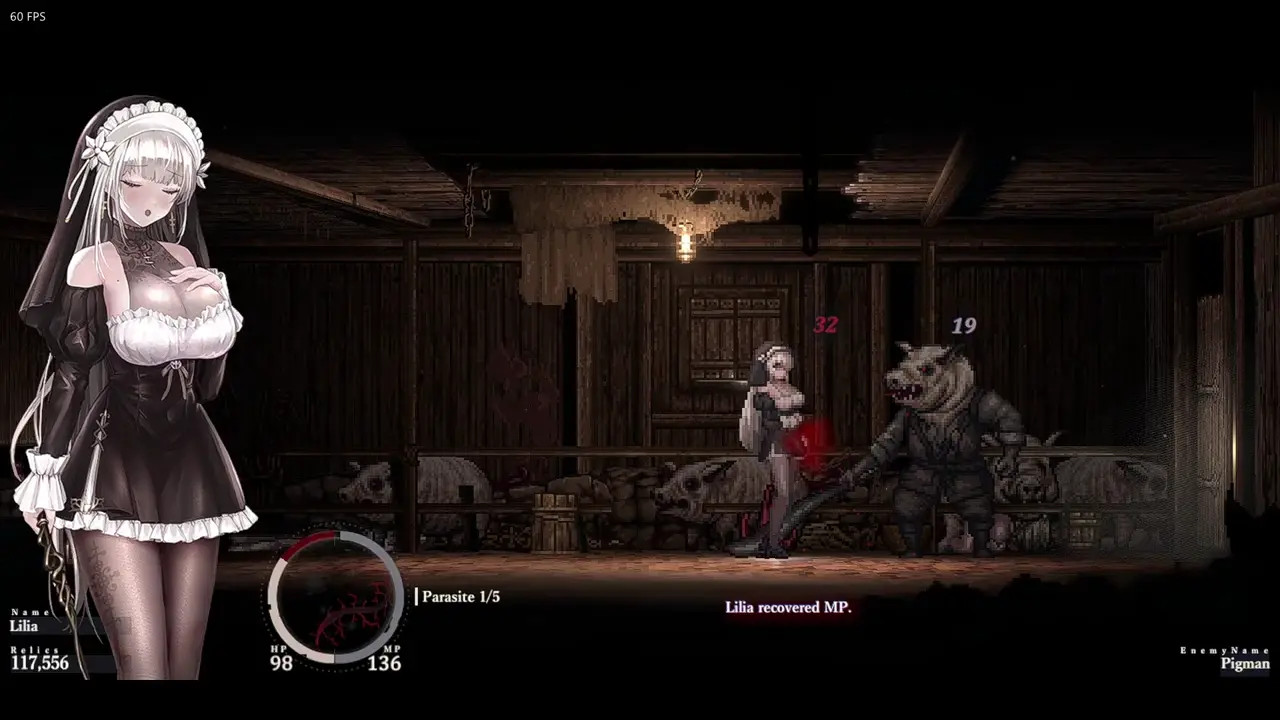 Sinisistar 2 - Lilia becomes a livestock for pigs.