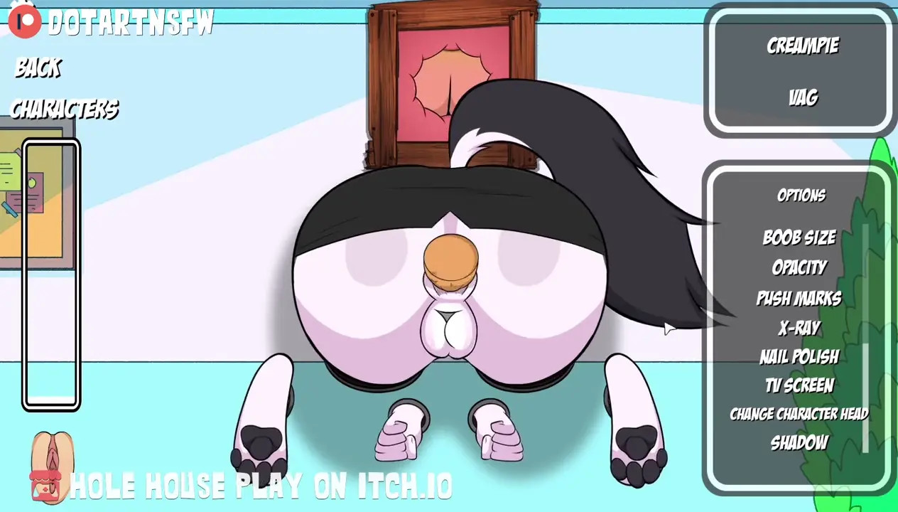 [Furry] Loona Helluva Boss Full Scene Creampie Compilation - Hole House Game