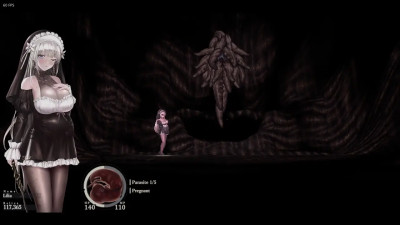 Sinisistar 2 - Lilia gives birth to Abomination Broodling.