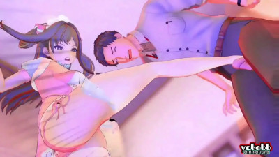 The Girl Kicks Her Perverted Boss in the Balls [YokoBB]