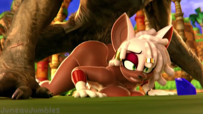 Rouge fucked by Monster