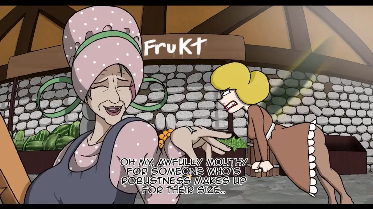 Futa granny fucks fairy