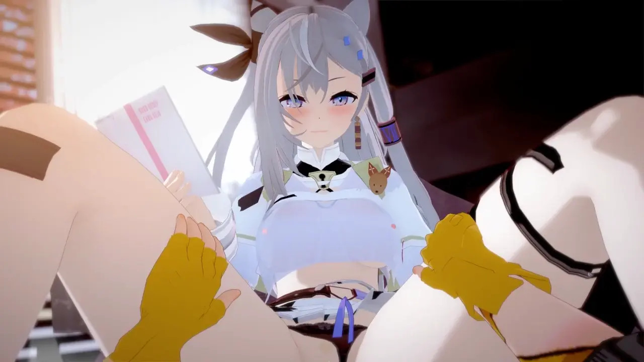 Vestia zeta get fucked while read a book