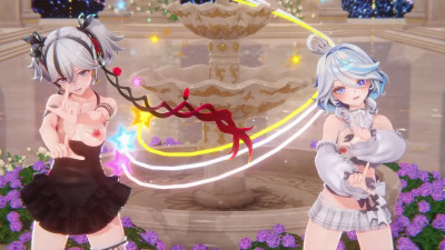 『Furina-Camellya』duo2 -❤ ❤《MMD》