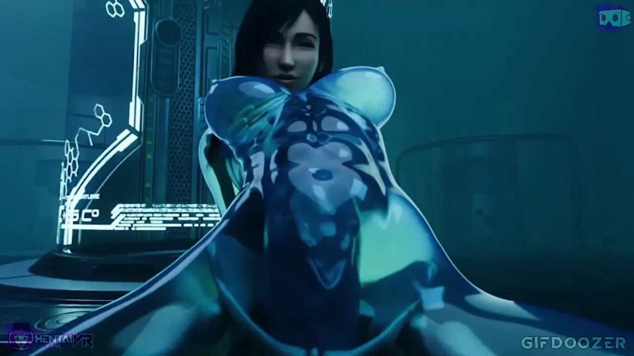 Slime Tifa dildo play