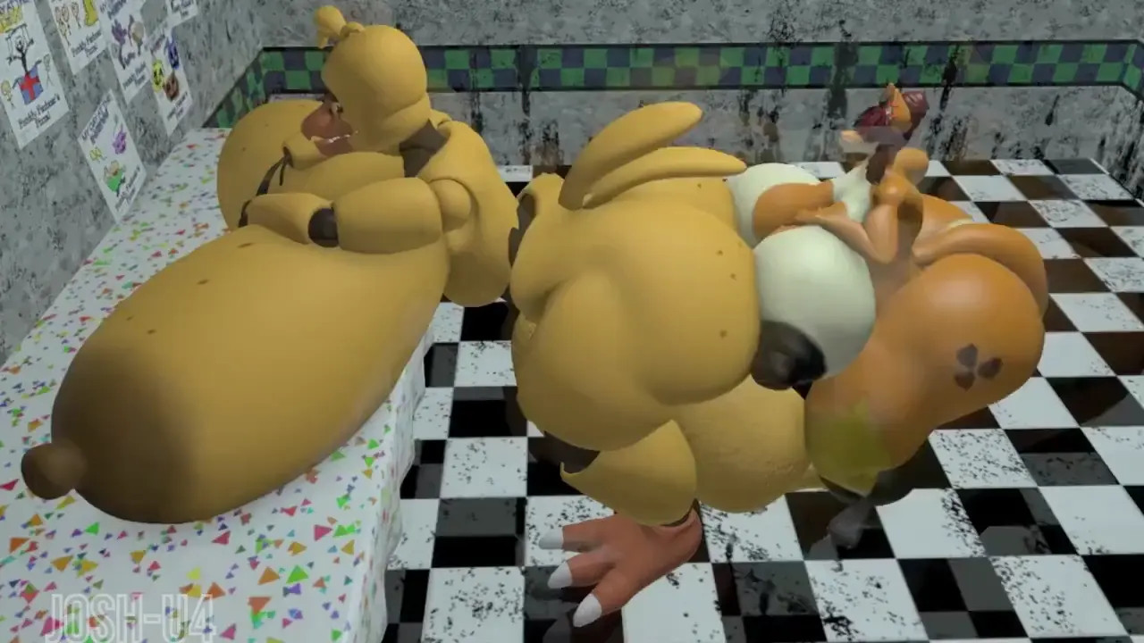 Futa girl fucking withered chica