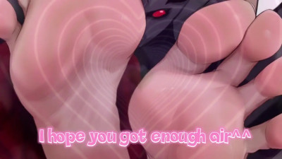 Extreme Breathplay • Foot Fetish Focused