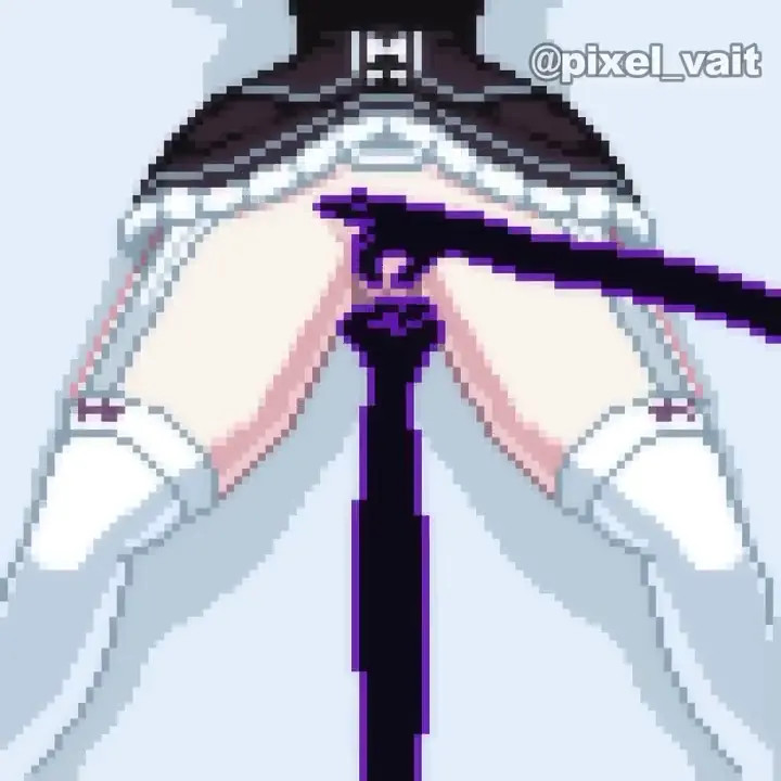Rem fucked by satella hands [Pixel Vait]