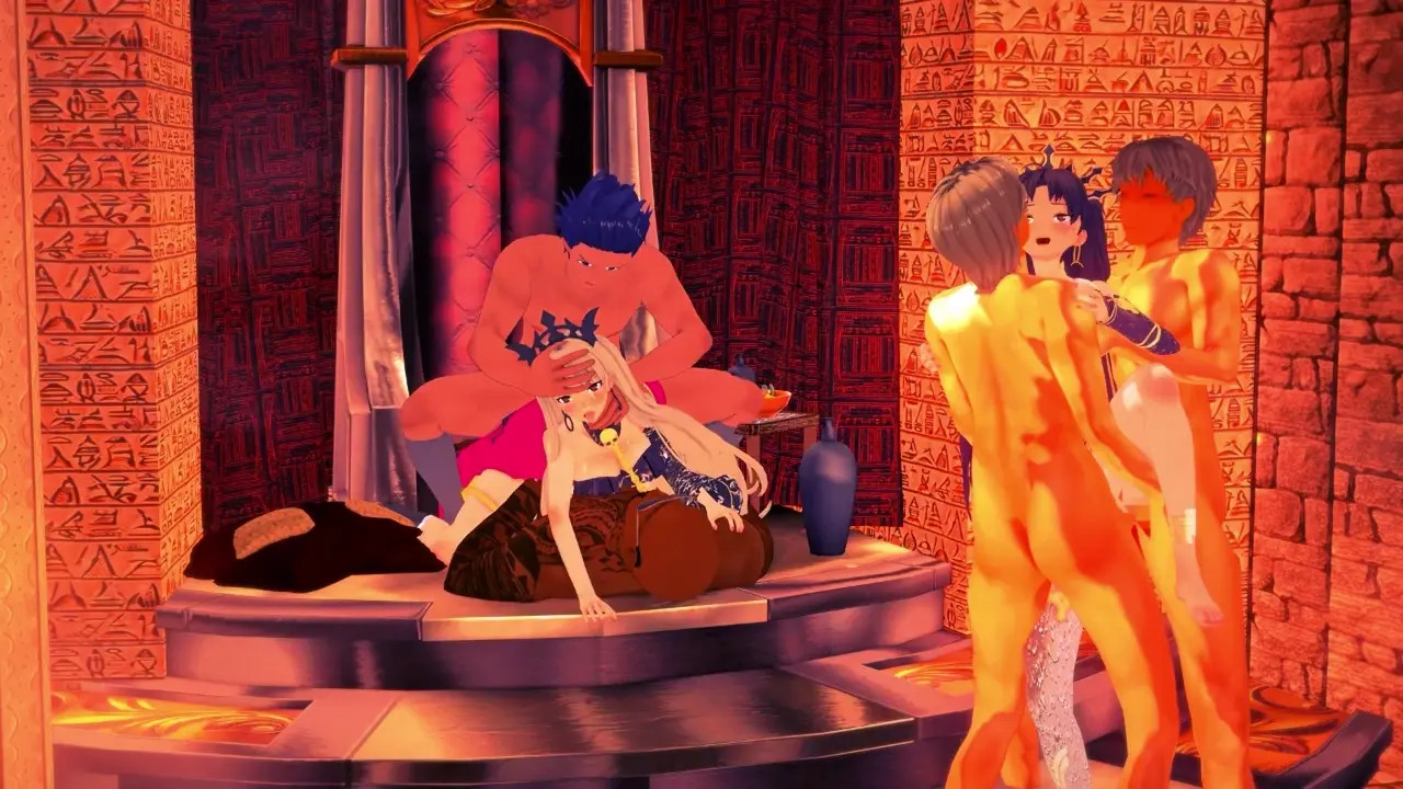 The worship of Ishtar & Ereshkigal at the ancient temple