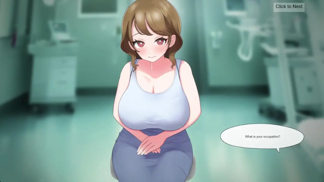 Touching the Lady with Health Checkup All scenes