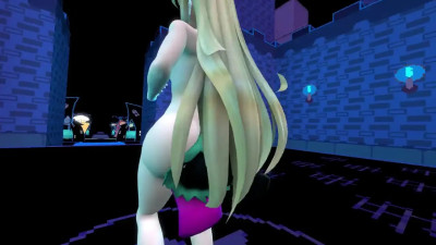 Mythra has a little anal snack with Ralsei(anal vore)
