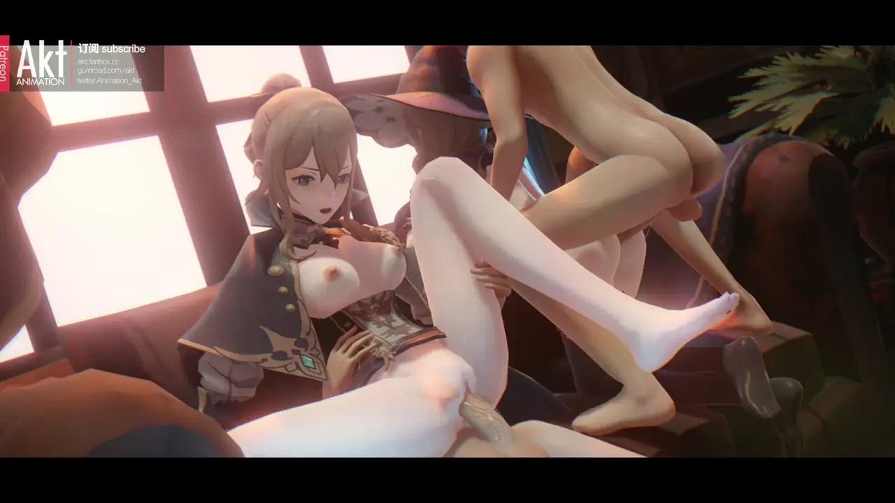 Akt Jean and Lisa 4some