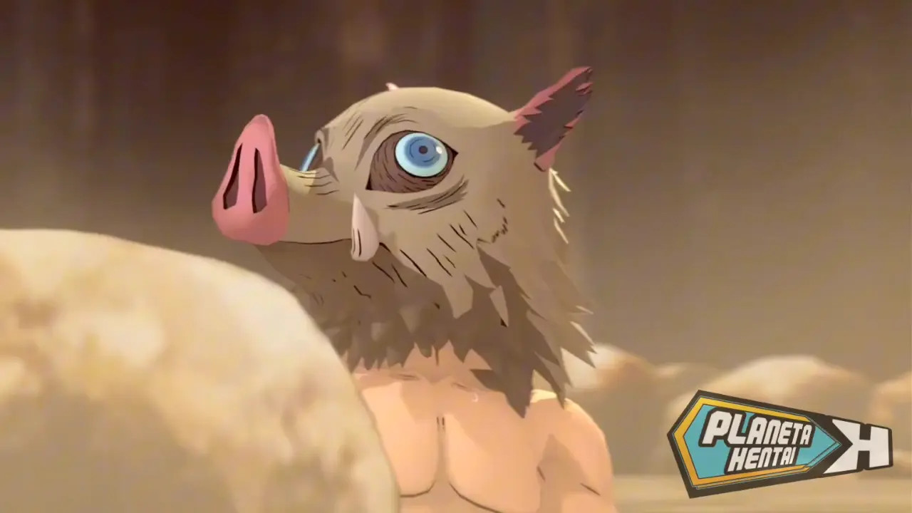 Nezuko getting fucked in the ass at demon slayer hotsprings! Spanish