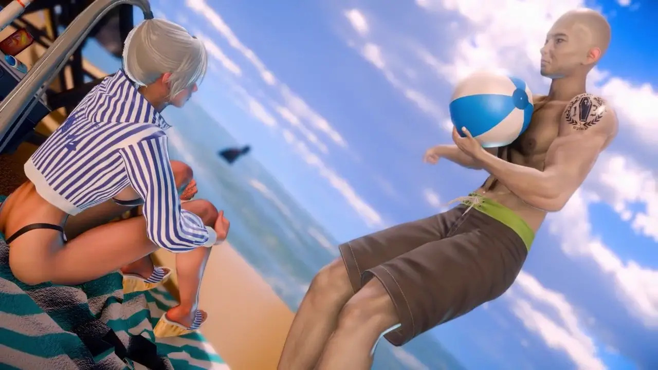 summer beach