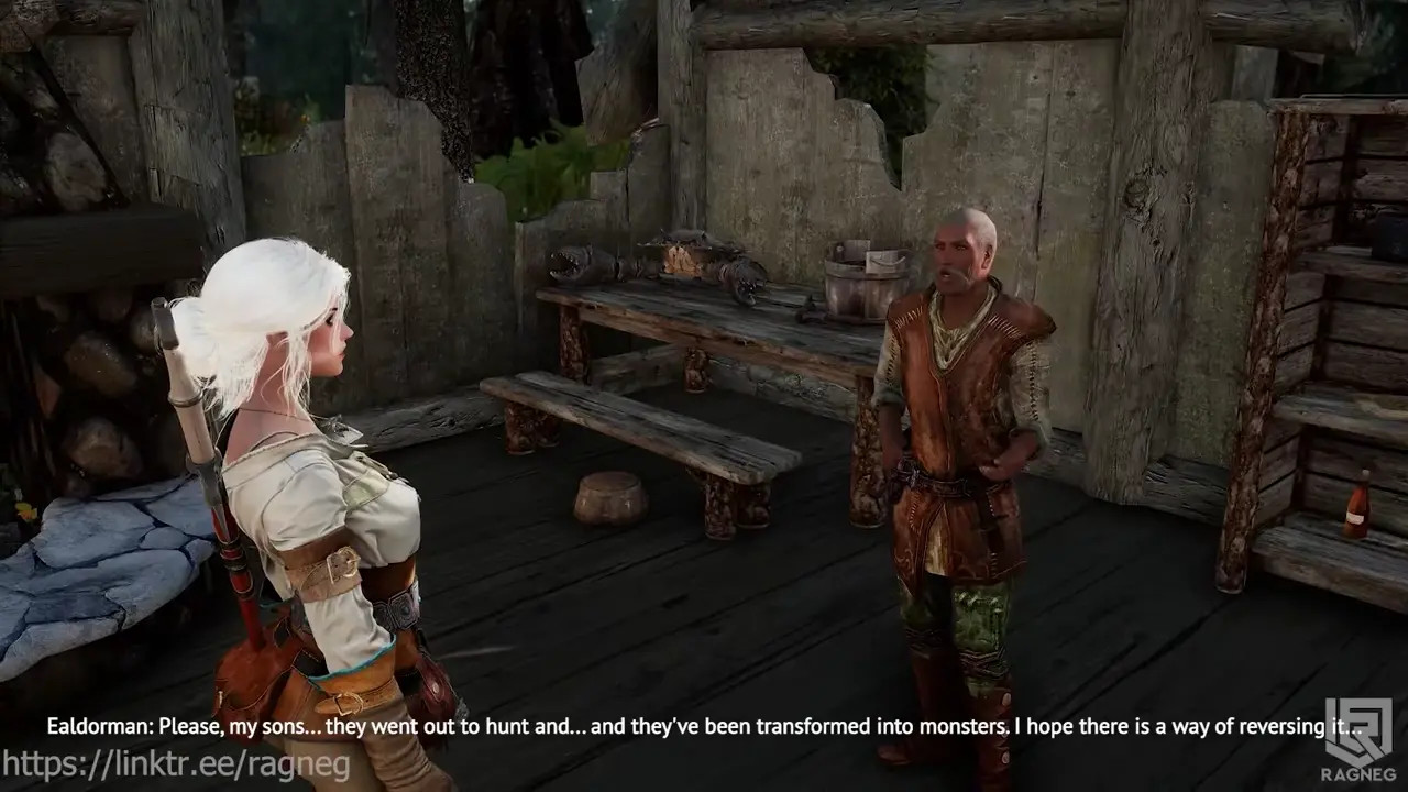 The Curious Case of Ciri Curing Curses - Trailer