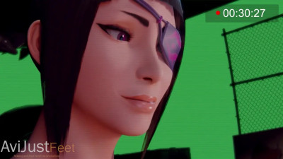 Juri han tickles chun li