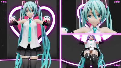 [Hatsune Miku] Darling Dance [Transparent Pee]
