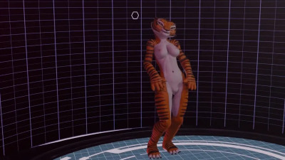 Master Tigress stripper dance