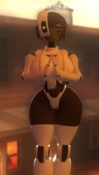 Glados does the Egyptian trend - Roboseki