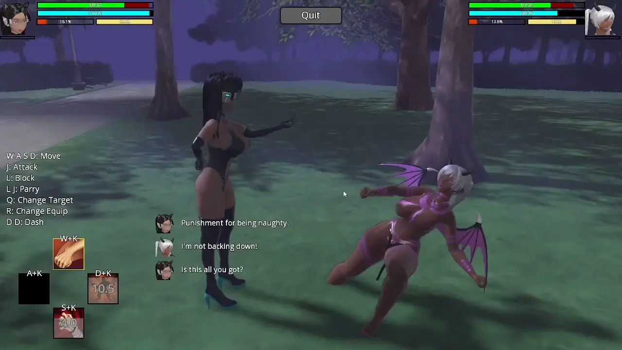 Mimi vs salina: heroine rumble 2