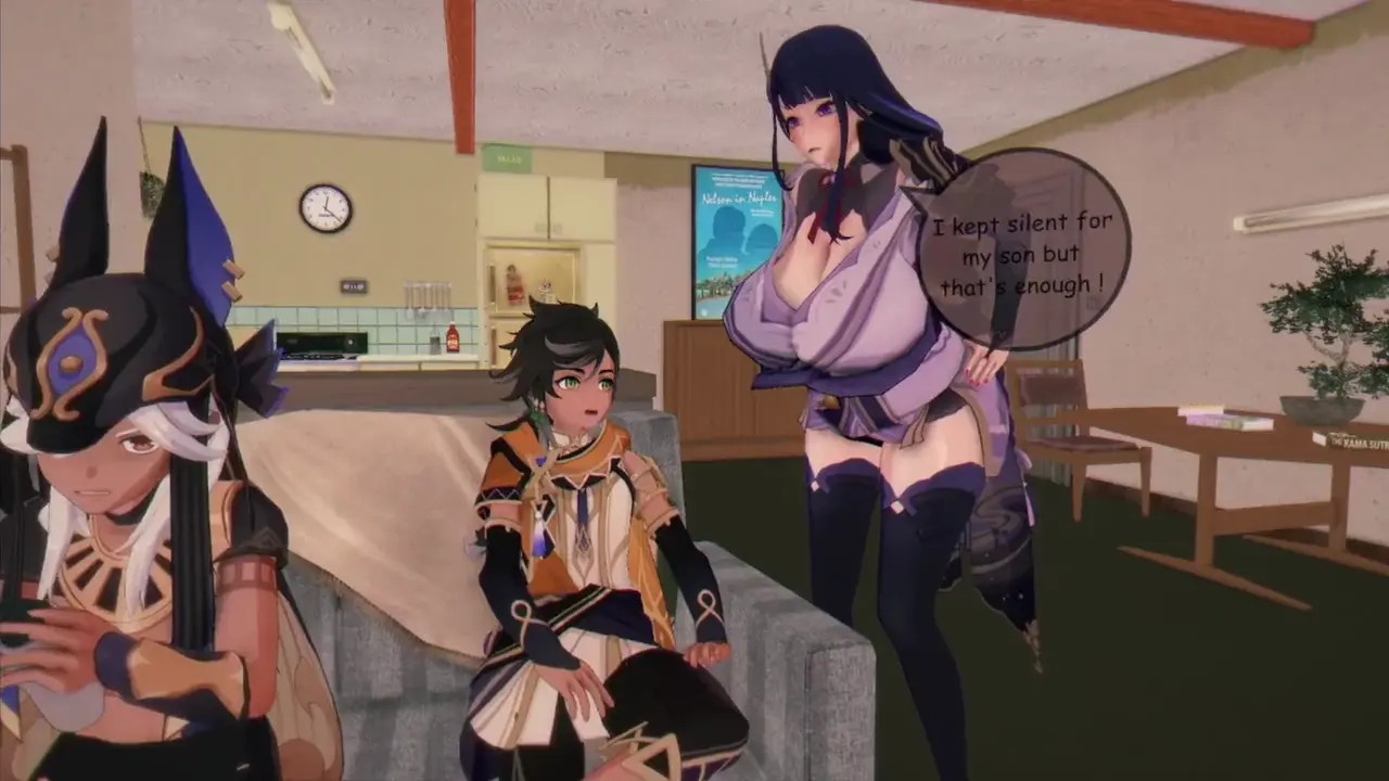 Lost Inazuma 3——raiden shogun and yae miko