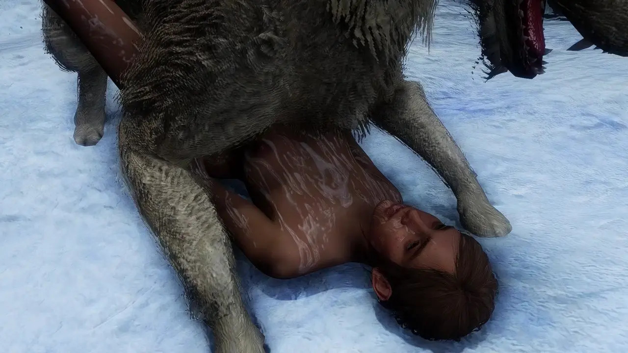 Ice Wolf Mating With Ellie