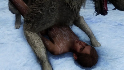 Ice Wolf Mating With Ellie