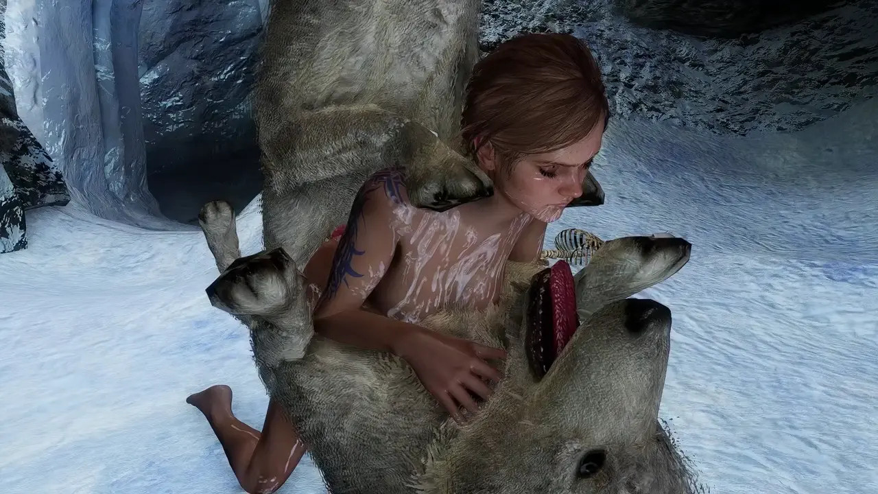 Ellie X Ice Wolf Gangbang