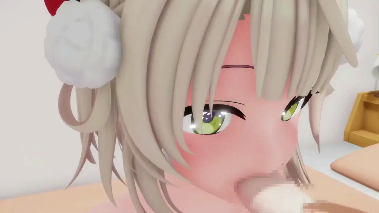 Shigure Ui Facial Cumshot Blowjob Hentai Oral Sex Blonde Girl Mmd 3D Yellow Eyes Colo