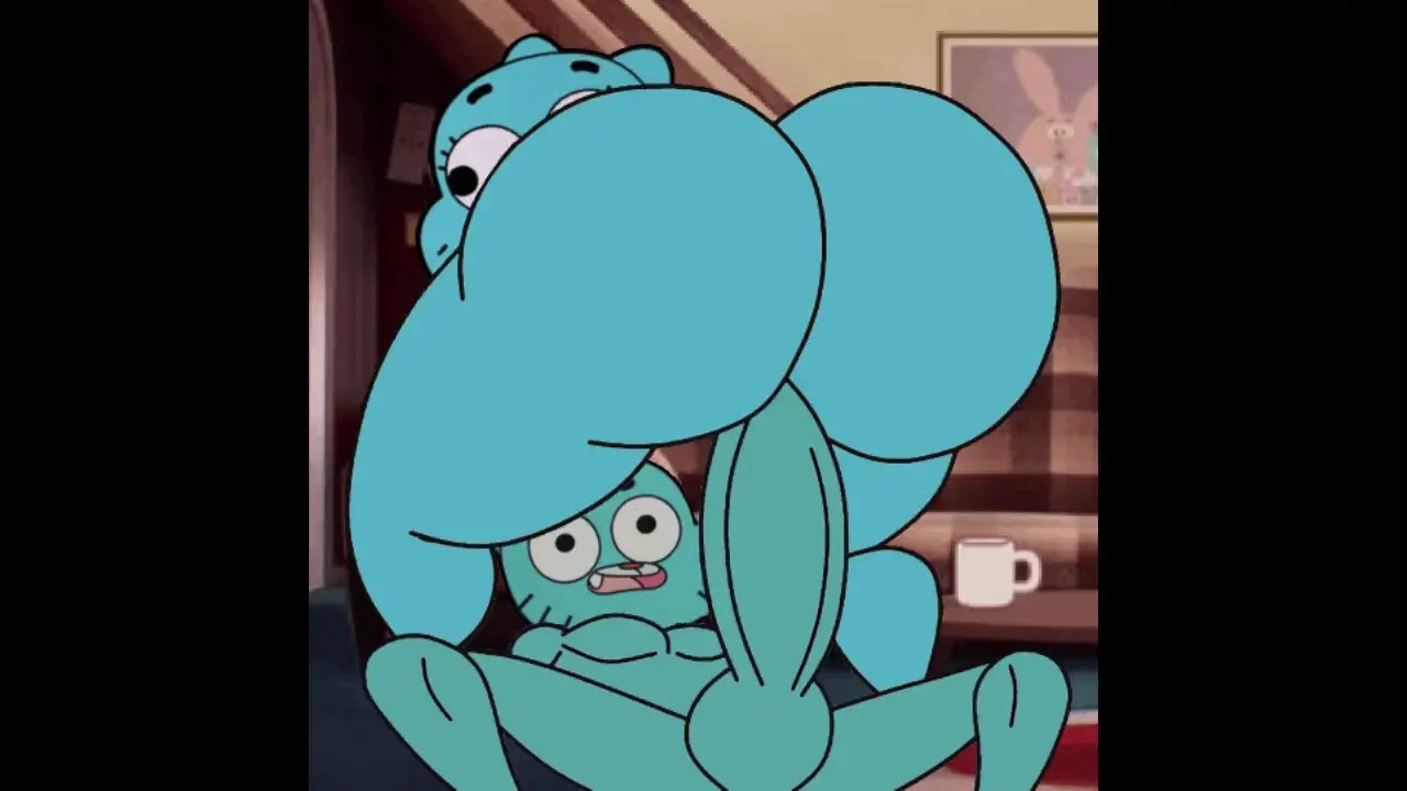Nicole Watterson is Riding Gumball