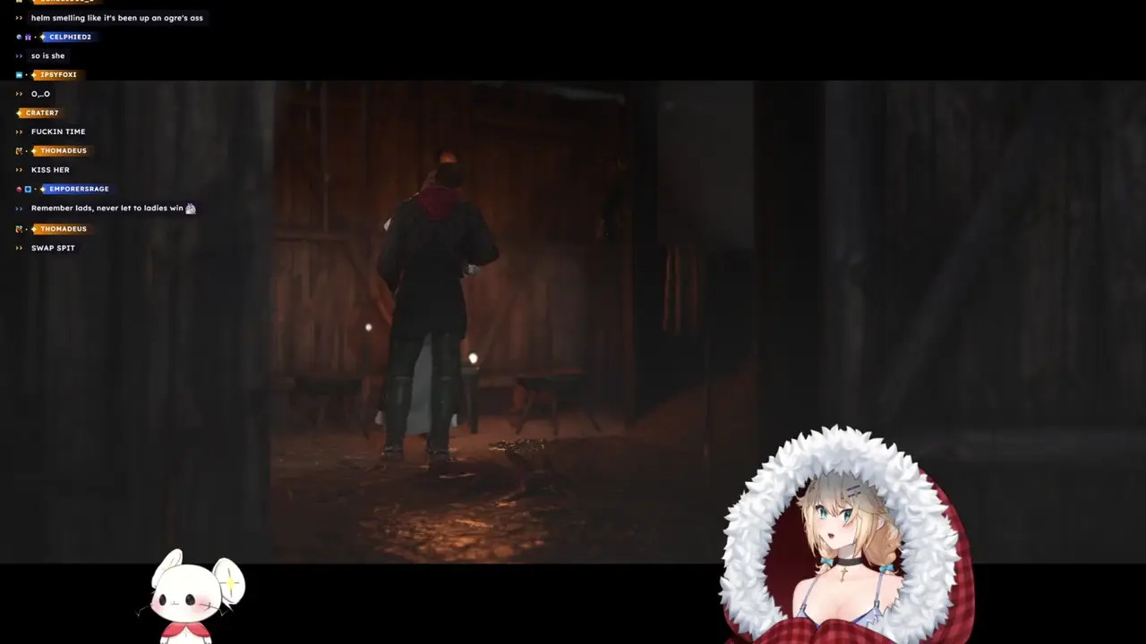 Vtuber plays sex scene on stream