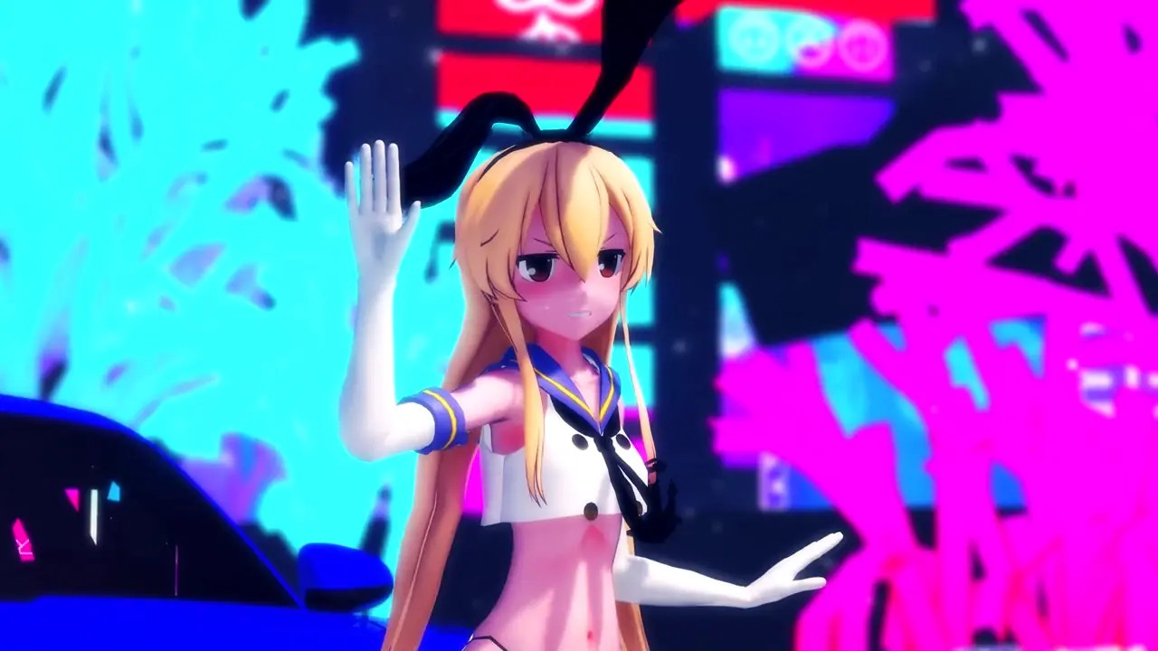 Shimakaze - Mad Lovers [MMD R15] Hamselvish