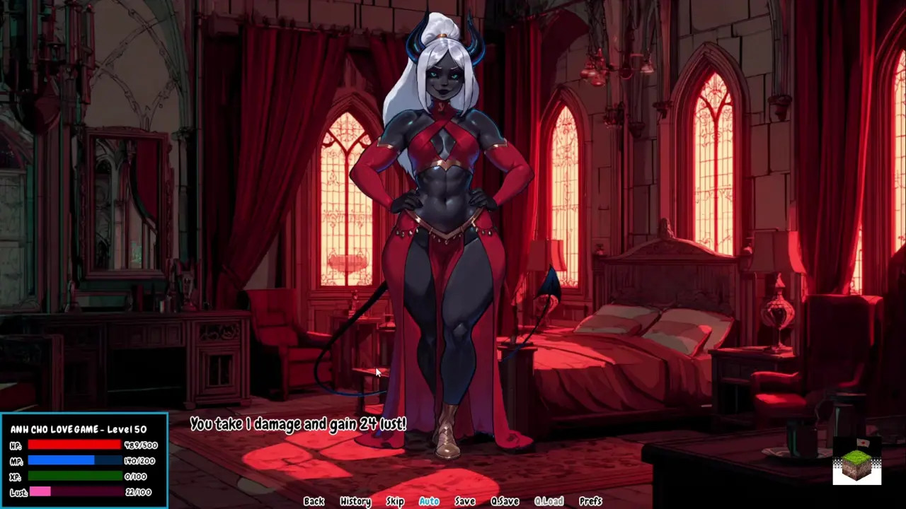 Drained and Tamed - game NSFW