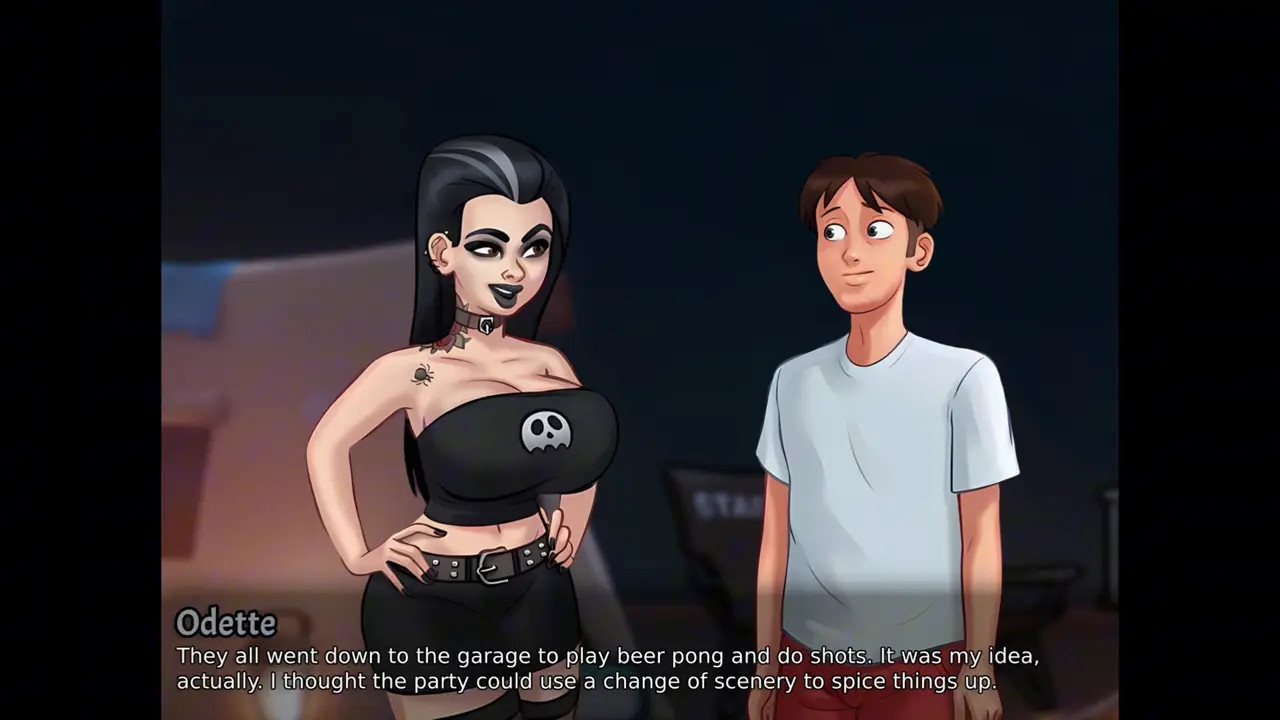 A Summertime Saga Fan Edit: Rooftop Rendezvous [starring Odette]