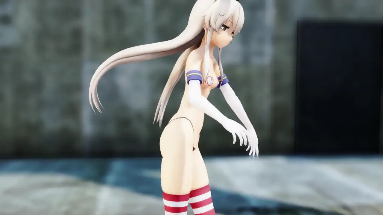 Shimakaze - Streaming Heart [MMD R15] Kuro Neko