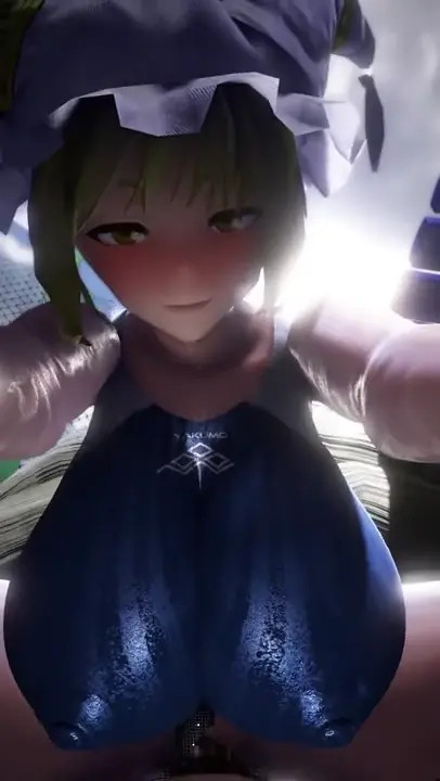 For some reason, a beautiful, voluptuous woman with a tail and a strange hat appeared