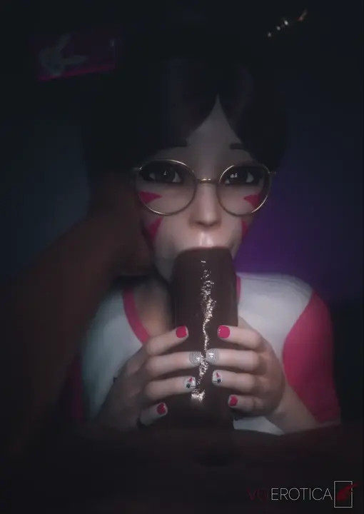 D.Va's reward for a successful stream (black) [VGErotica]