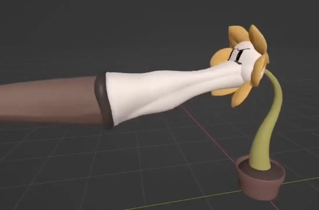 Head from flowy