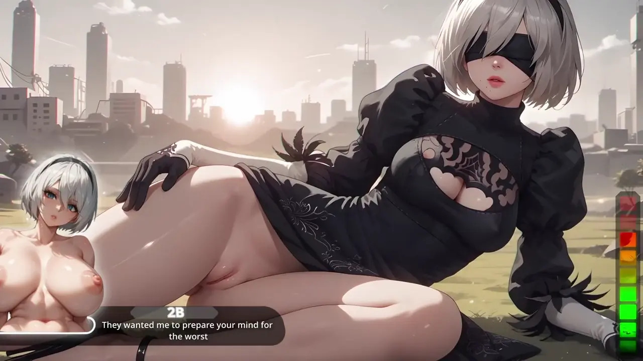 [Voiced joi] 2B's Loser Exam [Public V]