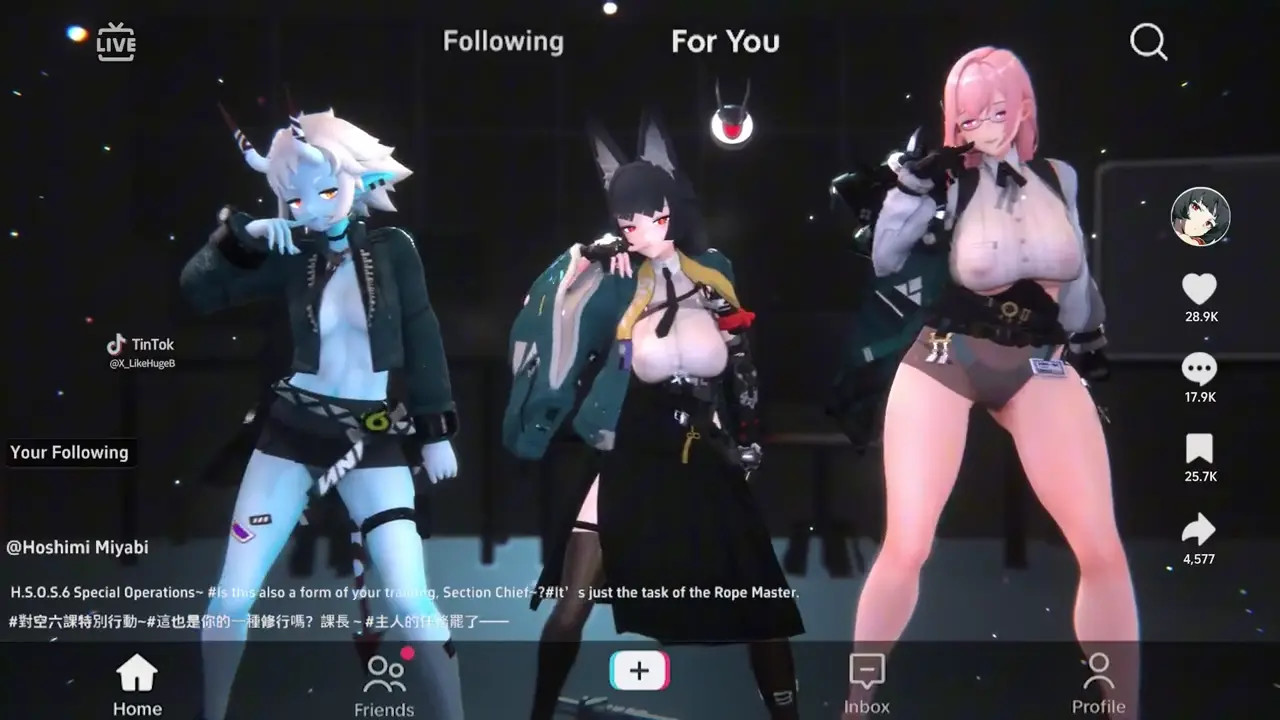 【ZZZ】TikTok Sex Live PK ~ Everyone in Heat!
