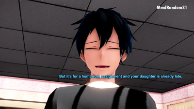 Tsuki Uzaki Vs Senpai Part 1