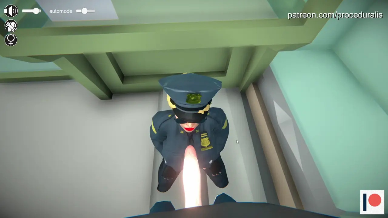 cop in an alley (proceduralis)